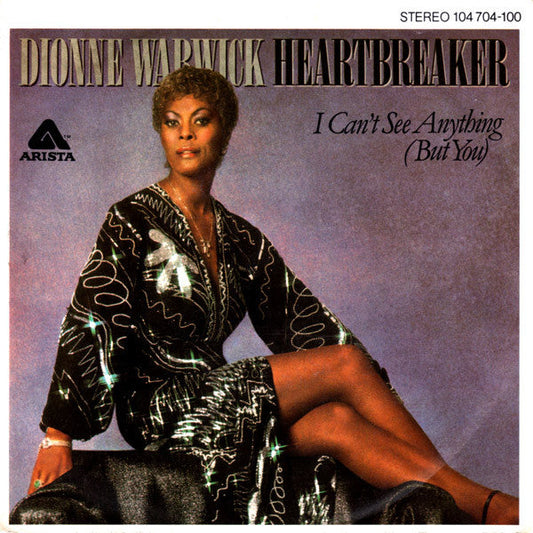 Dionne Warwick - Heartbreaker 39325 Vinyl Singles Vinyl Zeer Goed / Hoesje Goed "VINYLSINGLES.NL"