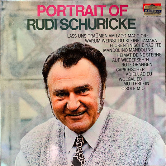 Rudi Schuricke – Porträt von Rudi Schuricke (LP) 50396