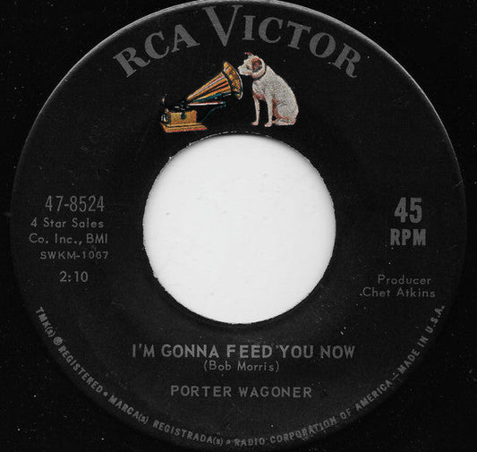 Porter Wagoner - I'm Gonna Feed You Now 40456 Vinyl Singles Vinyl Goed / Hoes Generic