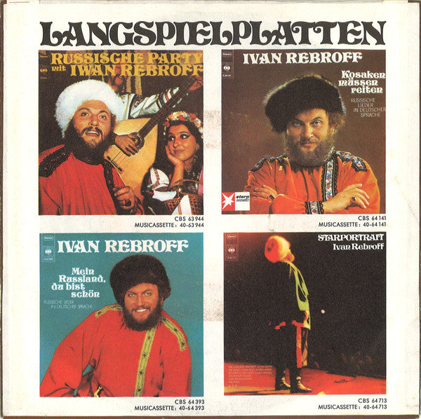 Ivan Rebroff - Sehnsucht 40720 Vinyl Singles Vinyl Goed / Hoes Goed