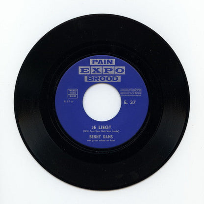 Benny Dams - Je Liegt Vinyl Singles Vinyl Zeer Goed / Hoesje Generic "VINYLSINGLES.NL"