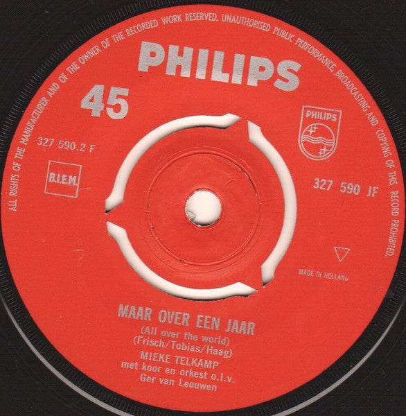 Mieke Telkamp - Goodbye Baby 42327 Vinyl Singles Vinyl Goed / Hoes Generic