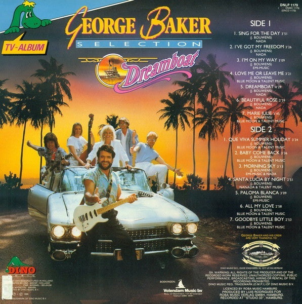George Baker Selection - Dreamboat (LP) Vinyl LP Vinyl Zeer Goed / Hoesje Goed "VINYLSINGLES.NL"