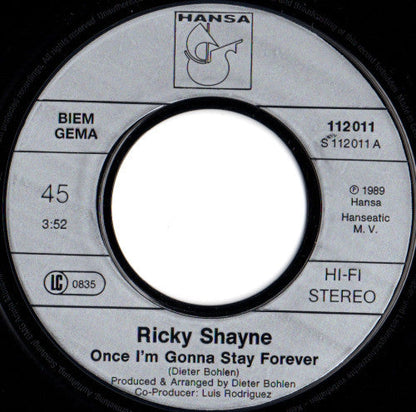 Ricky Shayne - Once I'm Gonna Stay Forever 12571