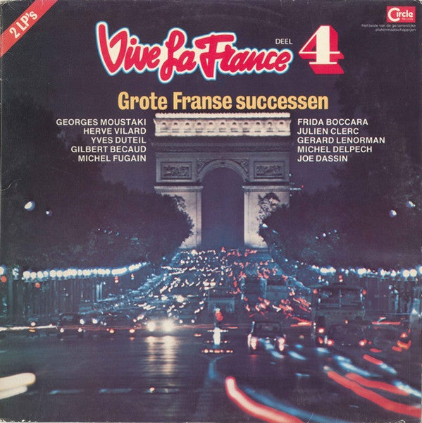 Various - Vive La France 4 - Grote Franse Successen) (LP)