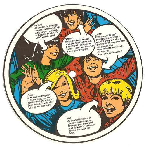 Jackie En De Wild Boys - Here We Go! (Flex-Disc) 24174 33925 Flexidisc Vinyl Goed / Hoes Generic