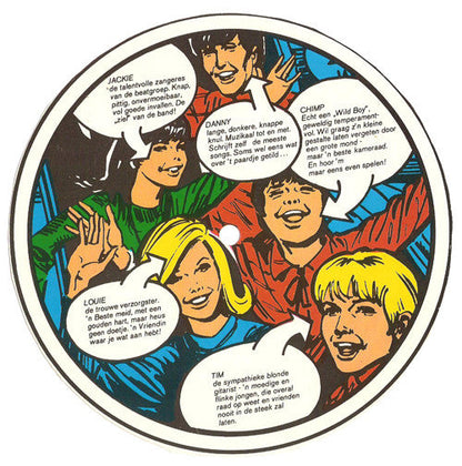 Jackie En De Wild Boys - Here We Go! (Flex-Disc) 24174 33925 Flexidisc Vinyl Goed / Hoes Generic