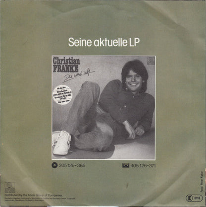 Christian Franke - Du Bist Die Frau, Die Ich Liebe 31245