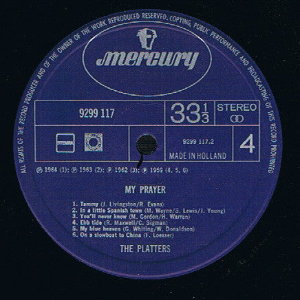 Platters - Mein Gebet (LP) 49161 49161
