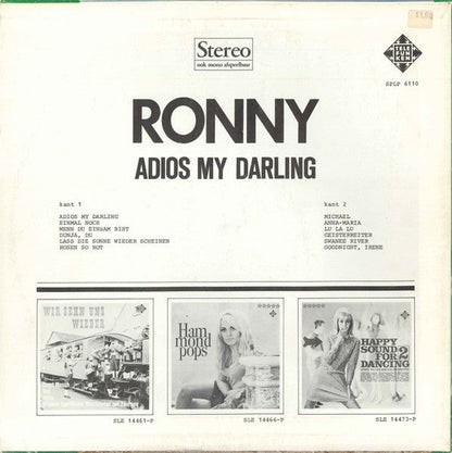 Ronny - Adios My Darling (LP) 50470