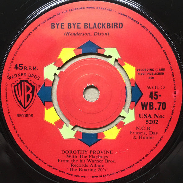 Dorothy Provine And The Roaring 20's The Girls - Crazy Words, Crazy Tune 41017 Vinyl Singles Vinyl Goed / Hoes Goed