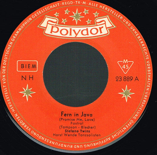 Stefano Twins - Fern In Java (Versprich mir, Liebe) 34745