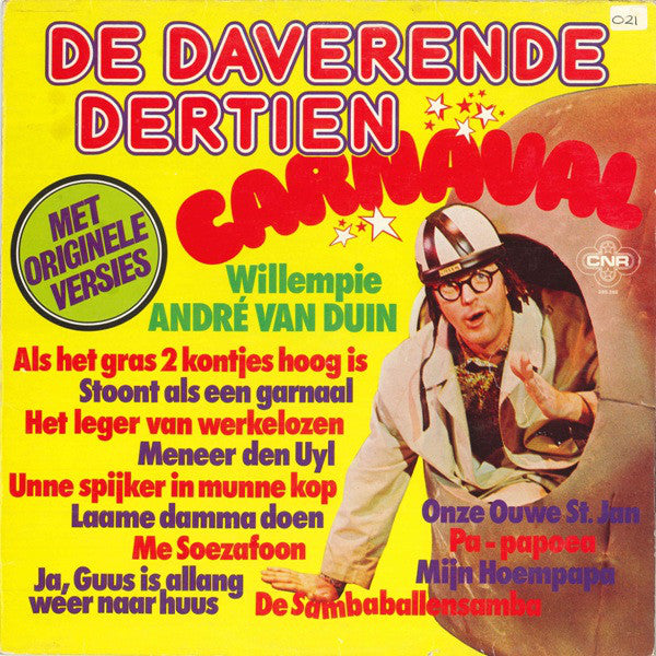 Various - De Daverende Dertien Carnaval (LP) 50050 Vinyl LP JUKEBOXSINGLES.NL   