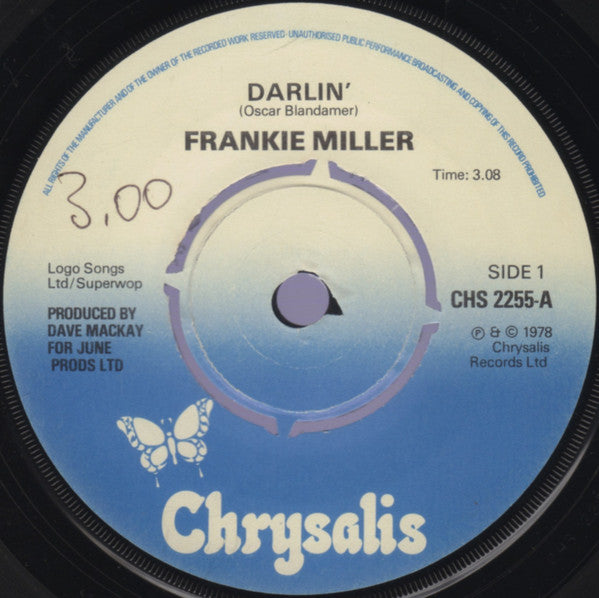 Frankie Miller - Darlin' 41517 Vinyl Singles Vinyl Goed / Hoes Generic