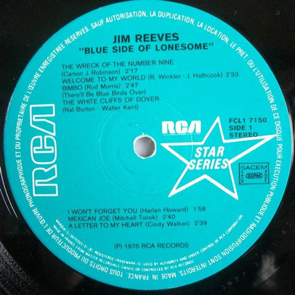 Jim Reeves – Blue Side Of Lonesome (LP) 50124