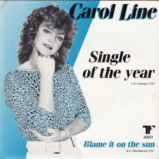 Carol Line - Single Of The Year 21552 Vinyl Singles Vinyl Zeer Goed / Hoesje Goed "VINYLSINGLES.NL"