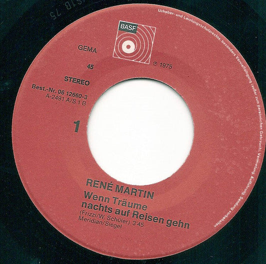 René Martin - Wenn Träume Nachts Auf Reisen Gehn 26083