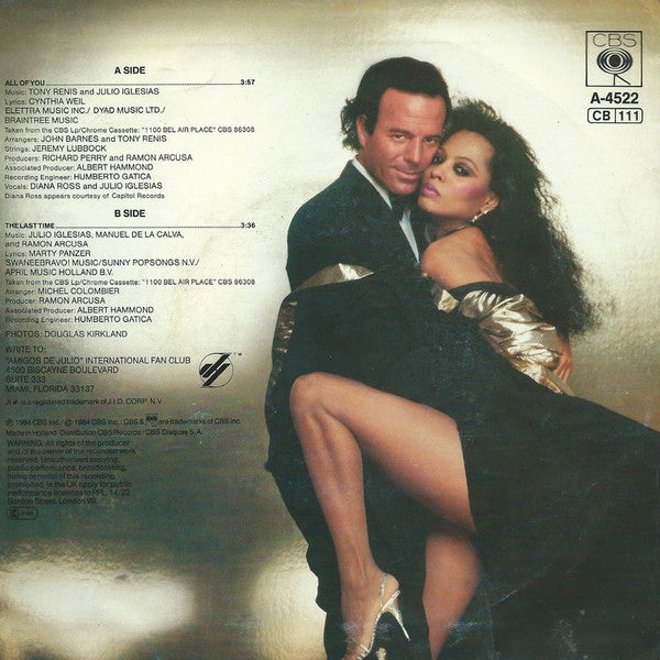 Julio Iglesias, Diana Ross – All Of You 38330