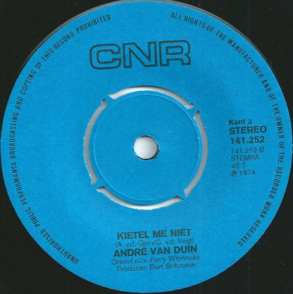 André van Duin - Het Olied 42107 Vinyl Singles Vinyl Goed / Hoes Generic