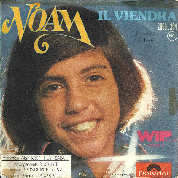 Noam - Dessine-Moi Le Bonheur Vinyl Singles Vinyl Goed / Hoes Goed