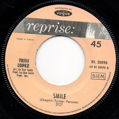Trini Lopez - Smile 42237 Vinyl Singles Toevoegen Vinyl Goed / Hoes Generic
