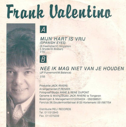 Frank Valentino - My Heart Is Free 13323