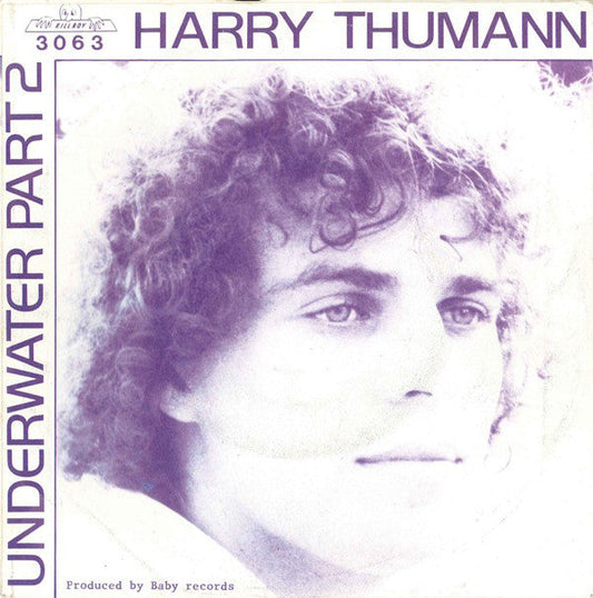 Harry Thumann - Underwater Part I & II Vinyl Singles Vinyl Zeer Goed / Hoesje Goed "VINYLSINGLES.NL"