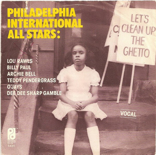 Philadelphia International All Stars - Let's Clean Up The Ghetto 41616 Vinyl Singles Vinyl Goed / Hoes Goed