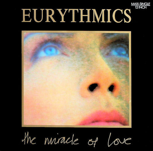 Eurythmics - The Miracle Of Love (Maxi-Single) Maxi-Singles Vinyl Zeer Goed / Hoesje Goed "VINYLSINGLES.NL"