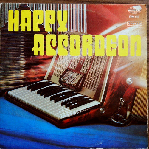Happy Three - Happy Accordeon (LP) Vinyl LP Vinyl Zeer Goed / Hoesje Goed "VINYLSINGLES.NL"