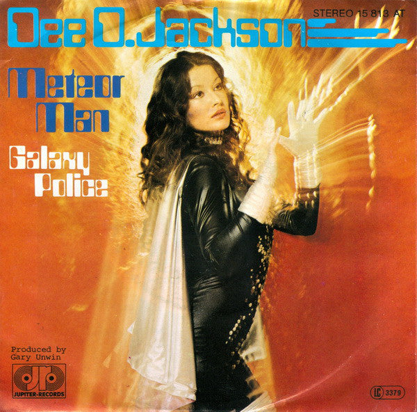 Dee D. Jackson - Meteor Man 19580 Vinyl Singles Vinyl Zeer Goed / Hoesje Goed "VINYLSINGLES.NL"