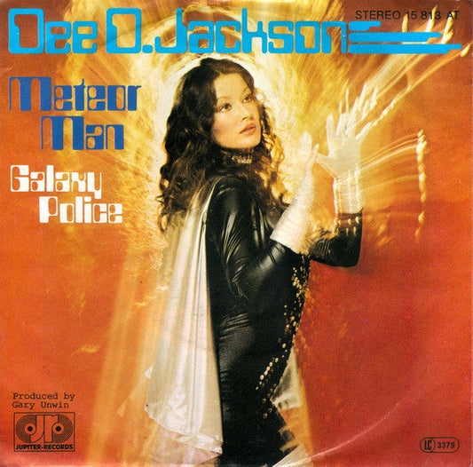 Dee D. Jackson - Meteor Man 19580 Vinyl Singles Vinyl Zeer Goed / Hoesje Goed "VINYLSINGLES.NL"