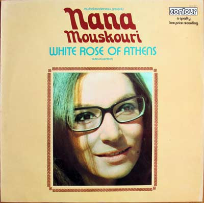 Nana Mouskouri - White Rose Of Athens (LP) 48559 Vinyl LP Vinyl Goed / Hoes Goed