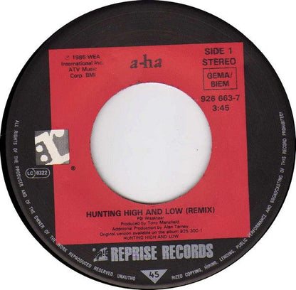 a-ha - Hunting High And Low (Remix) 42607 vinylsingle Vinyl Goed / Hoes Generic