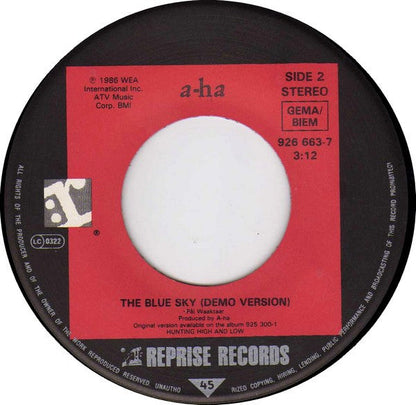 a-ha - Hunting High And Low (Remix) 42607 vinylsingle Vinyl Goed / Hoes Generic