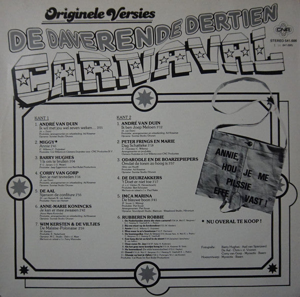 Various - De Daverende Dertien Carnaval (LP) 46914 Vinyl LP JUKEBOXSINGLES.NL   