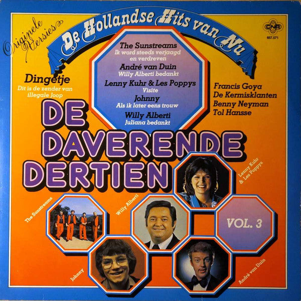 Various - De Daverende Dertien Vol. 3 (De Hollandse Hits Van Nu) (LP) 52243 Vinyl LP Vinyl Goed / Hoes Goed