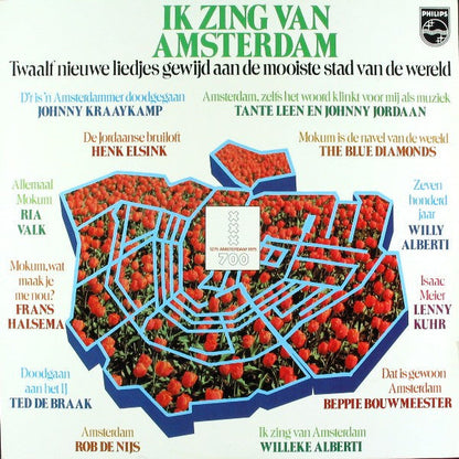 Various - Ik Zing Van Amsterdam (LP) 46608 Vinyl LP JUKEBOXSINGLES.NL   