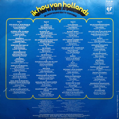 Various - Ik Hou Van Hollands - 10 Jaar Radio En TV-Toppers (LP) 52236b Vinyl LP Dubbel Vinyl Redelijk / Hoes Goed