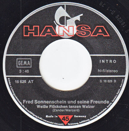 Fred Sonnenschein Und Seine Freunde - Nur Du Bist Der Allerbeste 17583