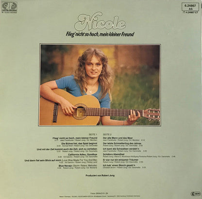 Nicole - Flieg' Nicht So Hoch, Mein Kleiner Freund (LP) 50631 Vinyl LP Vinyl Goed / Hoes Goed
