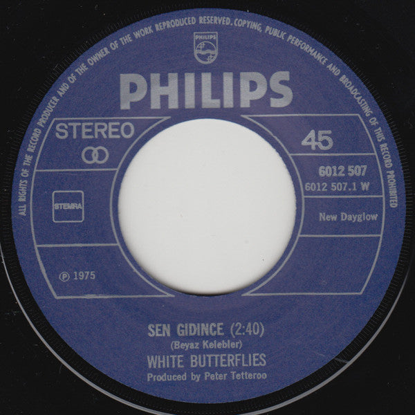 Beyaz Kelebekler - Sengidince Vinyl Singles Vinyl Zeer Goed / Hoesje Generic "VINYLSINGLES.NL"