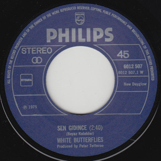 Beyaz Kelebekler - Sengidince Vinyl Singles Vinyl Zeer Goed / Hoesje Generic "VINYLSINGLES.NL"