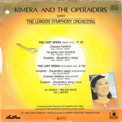 Kimera And The Operaiders - The Lost Opera 37492