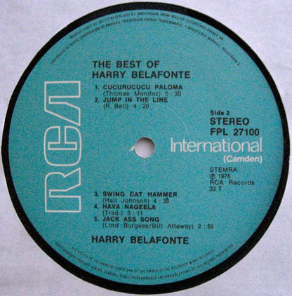 Harry Belafonte – The Best Of Harry Belafonte (LP) 49904