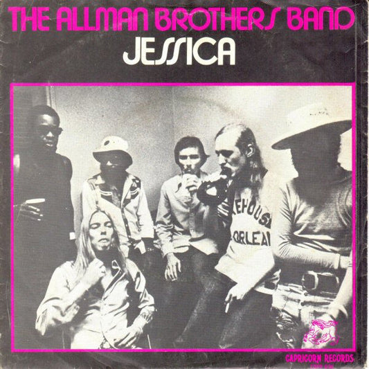 Allman Brothers Band - Jessica 38759 Vinyl Singles Vinyl Goed / Hoes Sticker