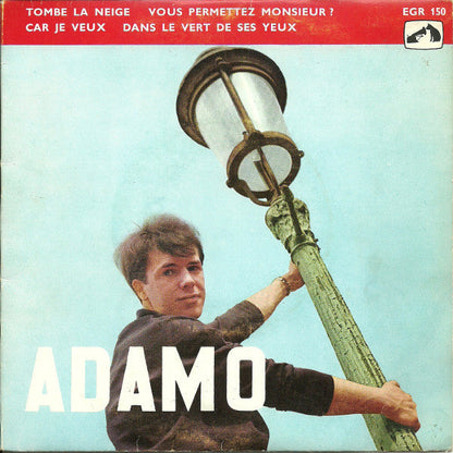 Adamo - Tombe La Neige 42371 Vinyl Singles EP Vinyl Goed / Hoes Goed