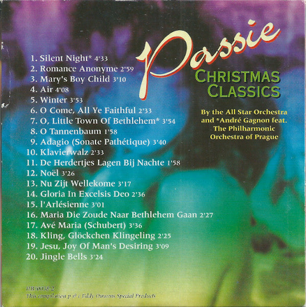All Star Orchestra - Passie (Christmas Classics) (CD) 70483 Compact Disc Goede Staat