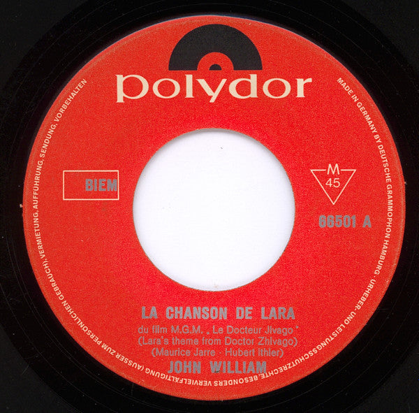 John William - La Chanson De Lara 40507