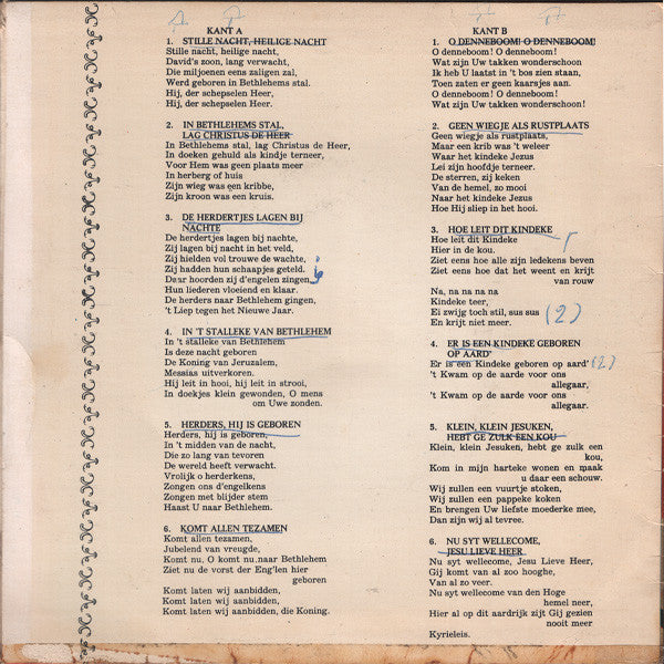 Kinderkoor Jacob Hamel - Zingen Bij De Kerstboom 26550 Vinyl Singles Vinyl Goed / Hoes Goed